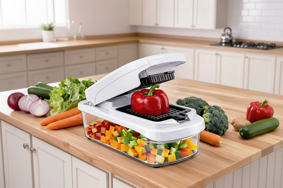 All In One Vegetable Chopper 使用场景背景图
